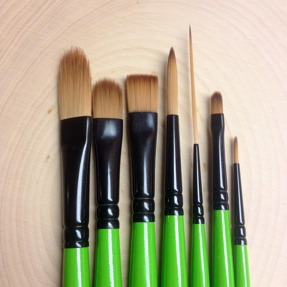 Fox Tails - 6pc Paintbrush Set