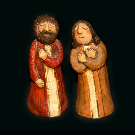 Image of PETER AND JOHN - Painted