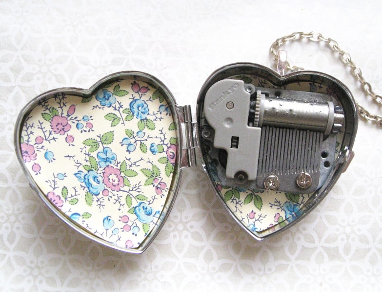 music box locket