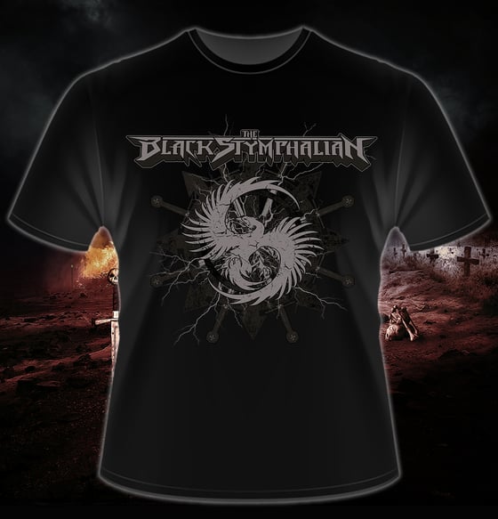 Image of The Black Stymphalian - "Khaos Wheel" T-Shirt 