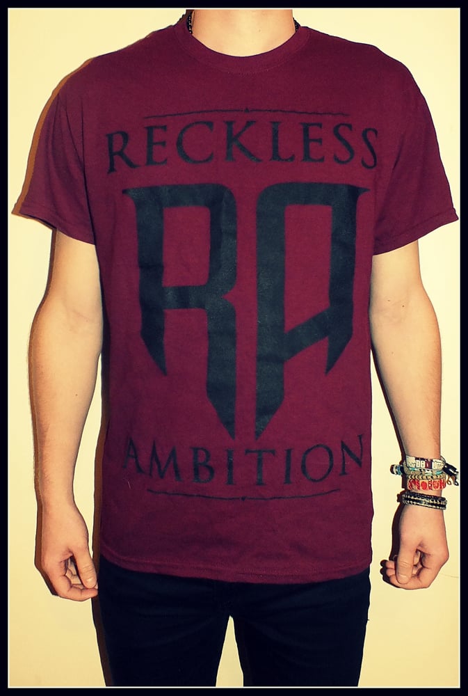 Image of Maroon 'RA' T-Shirt
