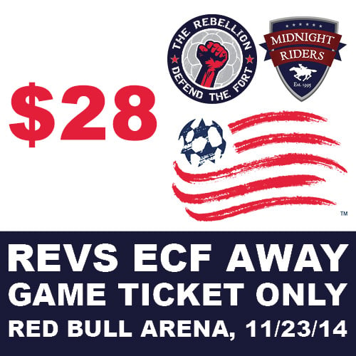 Image of [TICKET ONLY] Revs at Red Bulls - Eastern Conference Finals