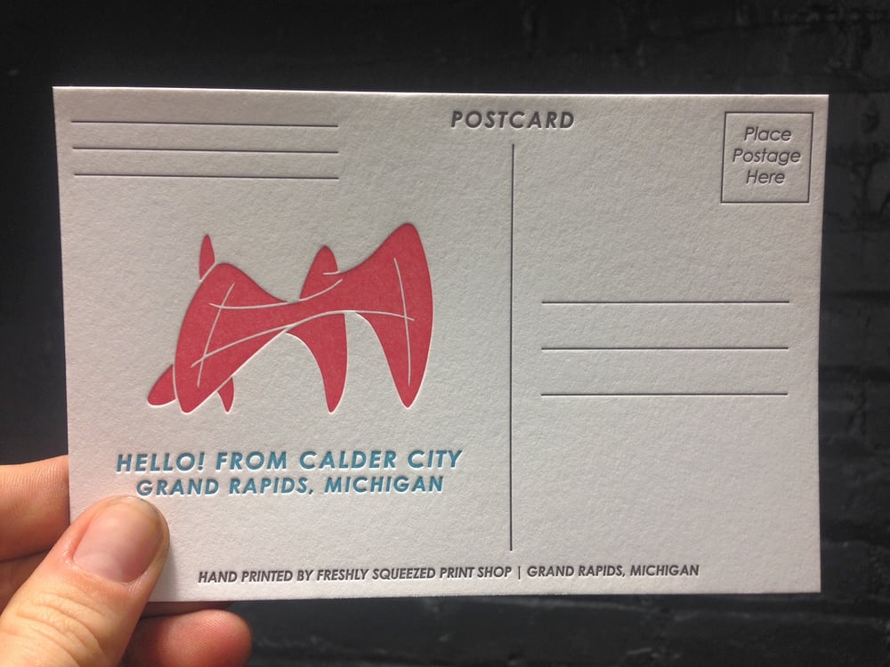 Image of Calder City Postcard
