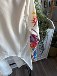 Image 2 of High low printed jacket 