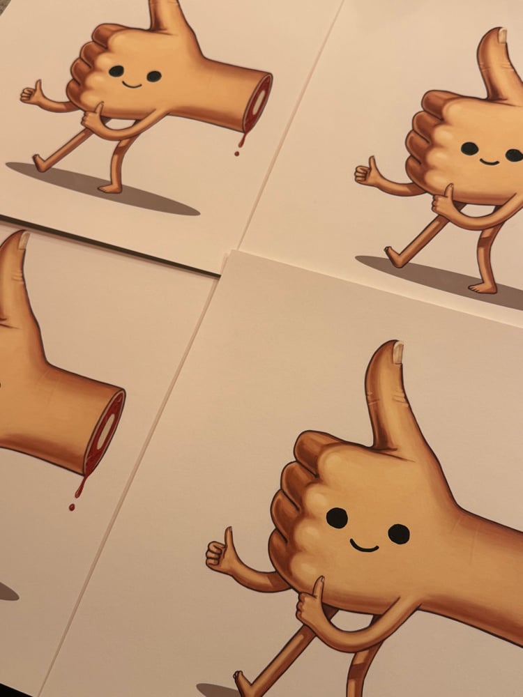 Image of Stay Positive! (Hand Embellished)