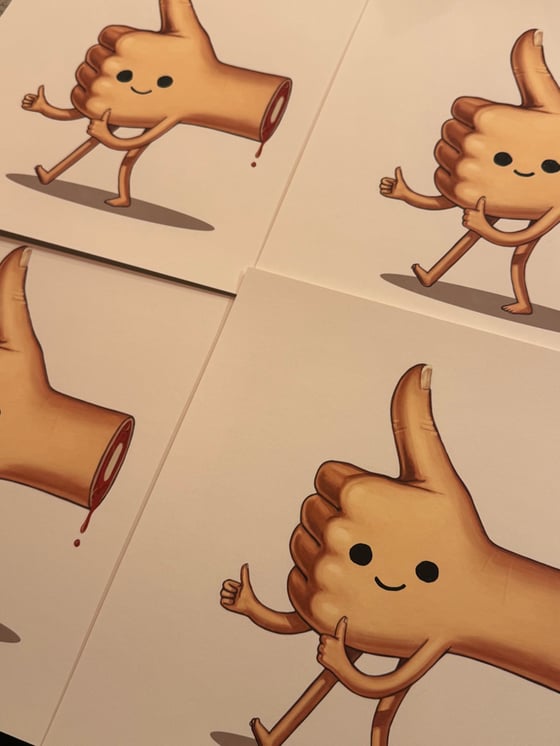 Image of Stay Positive! (Hand Embellished)