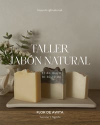 Image 1 of Taller jabón natural