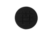 Image of "Monogram" Patch, Black/Black (P1B-T0554)