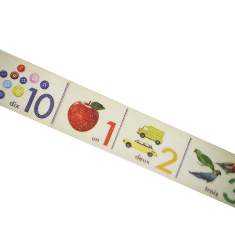 Image of MT Washi Tape - French Numbers