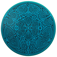 Image 1 of Galaxy Heart Disk – Powerforms – subtle-energy tools that you can really feel™