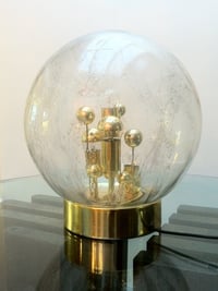 Image 1 of Glass Table Lamp by Doria