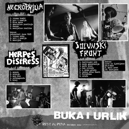 Image of v/a - "BUKA I URLIK" Lp 