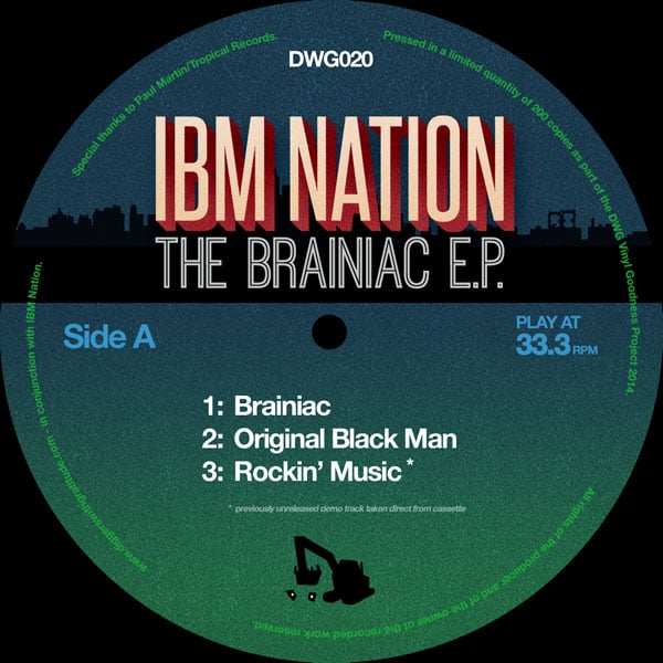 Image of IBM Nation 'The Brainiac EP' 12" E.P. 1x COPY