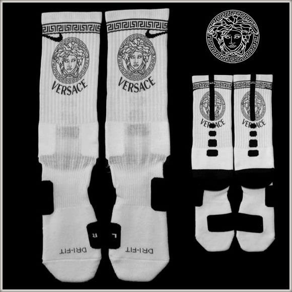 Image of Versace Nike Elite Socks 