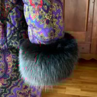 Image 4 of Gloria Sachs Quilted Paisley Suit Medium