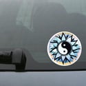 Yin Yang Decal 3-pack of Stickers