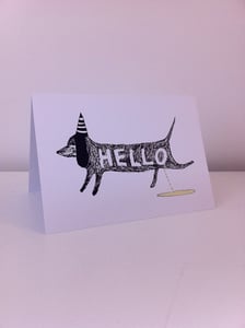 Image of Naughty Dog- card