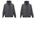 Image of High Neck Zippered Jacket