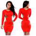 Image of Side Cut Out Bodycon Dress with Mesh