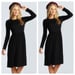 Image of Long Sleeve Skater Dress