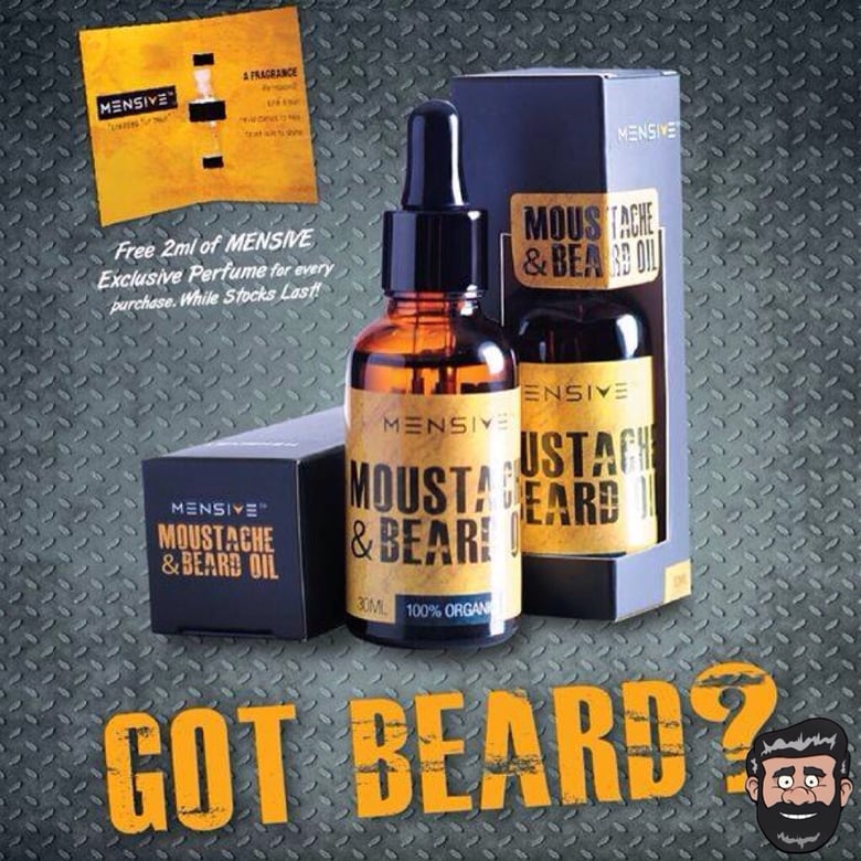 Image of MBO™ Mensive Moustach & Beard Oil, 30ML.