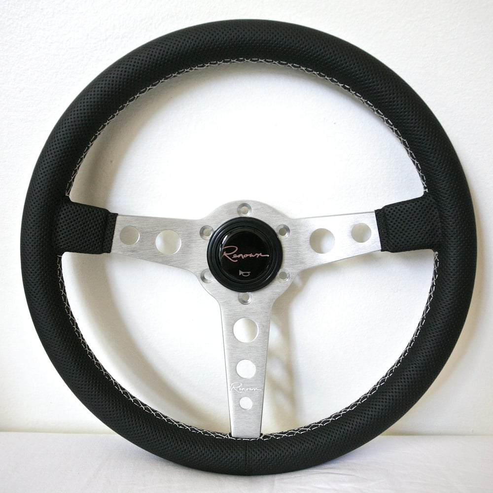 Image of Renown Monaco Silver Steering Wheel