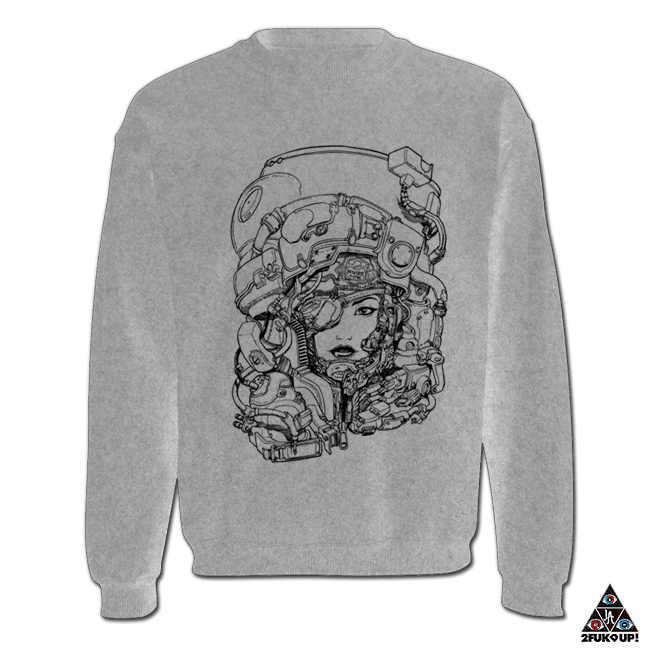 Image of Helmet Girl *Hoodie & Crewneck Sweater*