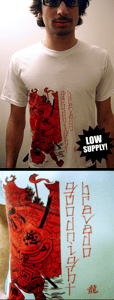 Image of Goodnight Bravado - White Samurai Tee (Low Supply)