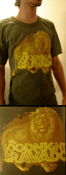 Image of Goodnight Bravado - Military Green - King of the Fucking Jungle Tee