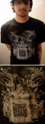 Image of Goodnight Bravado - Black - Victorian Tee