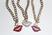 Image of Red Lippie Necklace