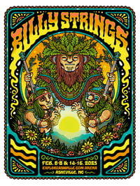 Image 1 of Billy Strings - Asheville, NC - 2025 & variant