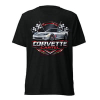 Image 3 of Corvette Cartel (Silver C6) Short sleeve t-shirt