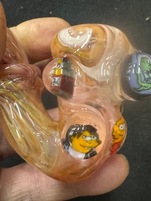 Image of Simpsons hand jammin Sherlock 