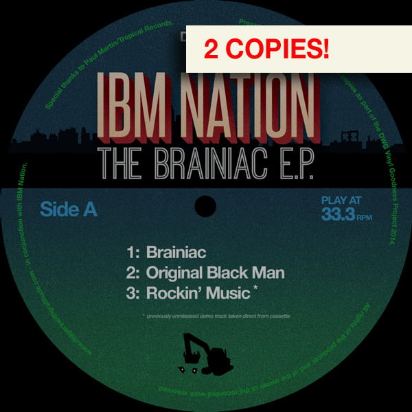 Image of IBM Nation 'The Brainiac EP' 12" E.P. 2x COPIES