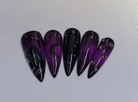 Image 4 of Purple Spell Press On Nails