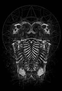 Image of Horned Ape Print