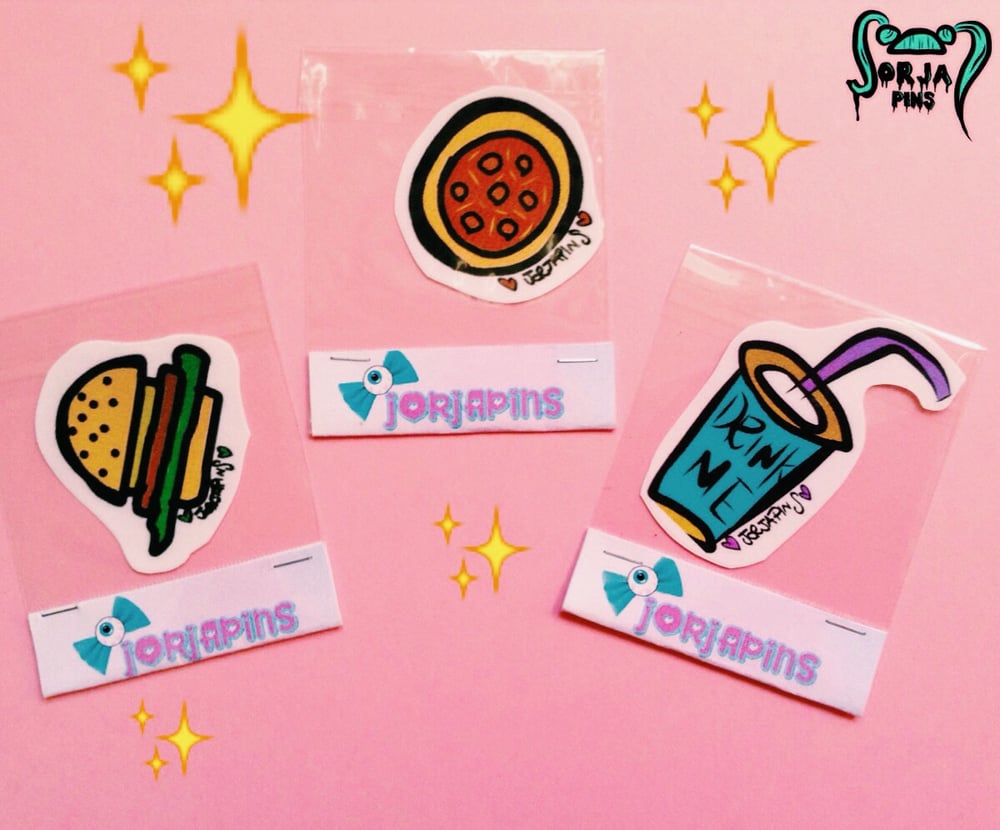 Image of I'M HUNGRY STICKERS SET
