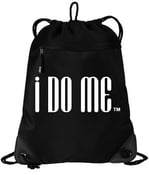 Image of i DO ME String Bag with Padded Mesh Trim