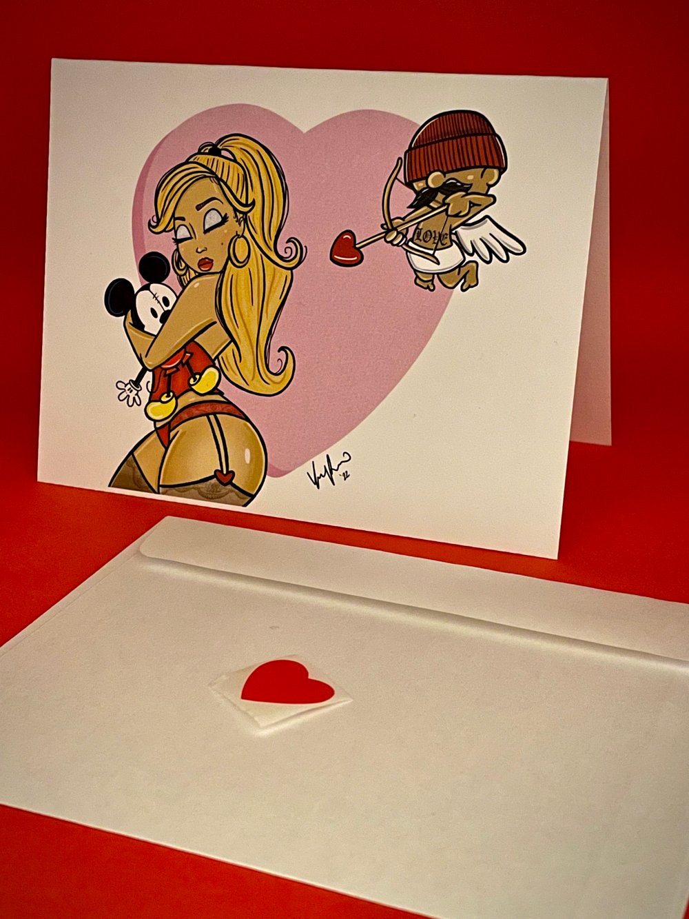 Homie Cupid Greeting Card