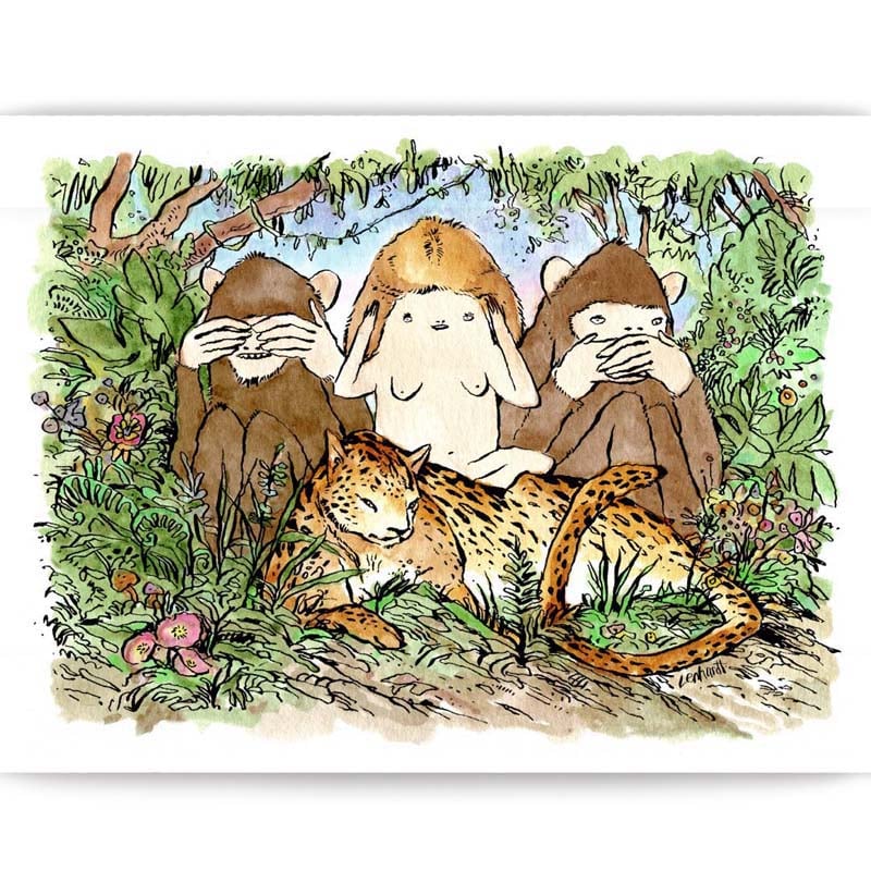 See No Evil, Hear No Evil, Speak No Evil Poster | Scott Lenhardt