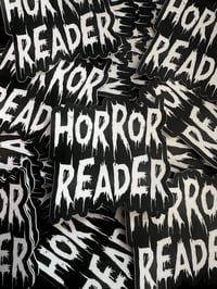 Image 2 of Horror reader sticker