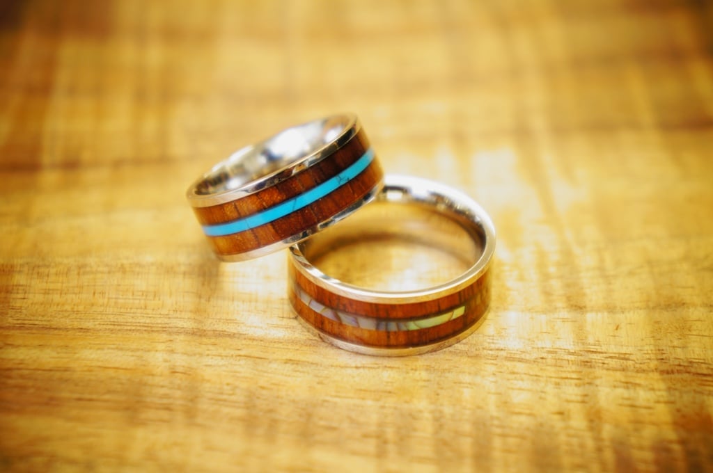 Image of DLX Koa Rings
