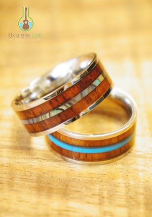 Image of DLX Koa Rings