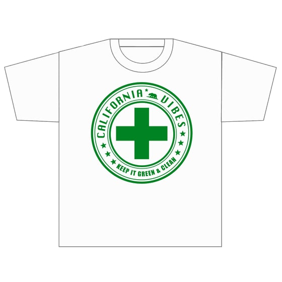 Image of KEEP IT GREEN AND CLEAN WHITE SHIRT