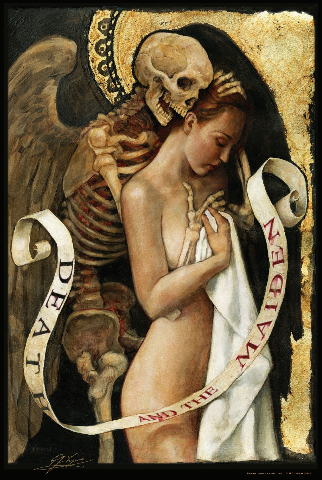 Image of ‘Death and the Maiden’...large poster