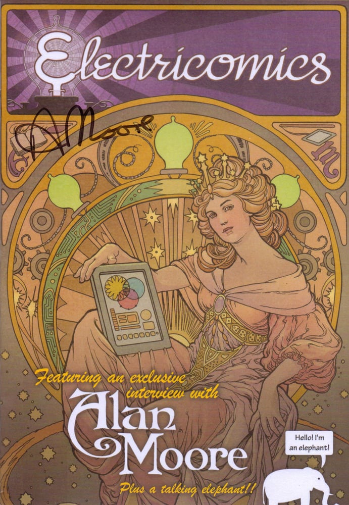 Image of Limited Edition Signed Electricomics Booklet