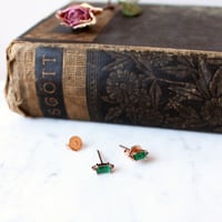 Image 4 of Eleanor Emerald Earring