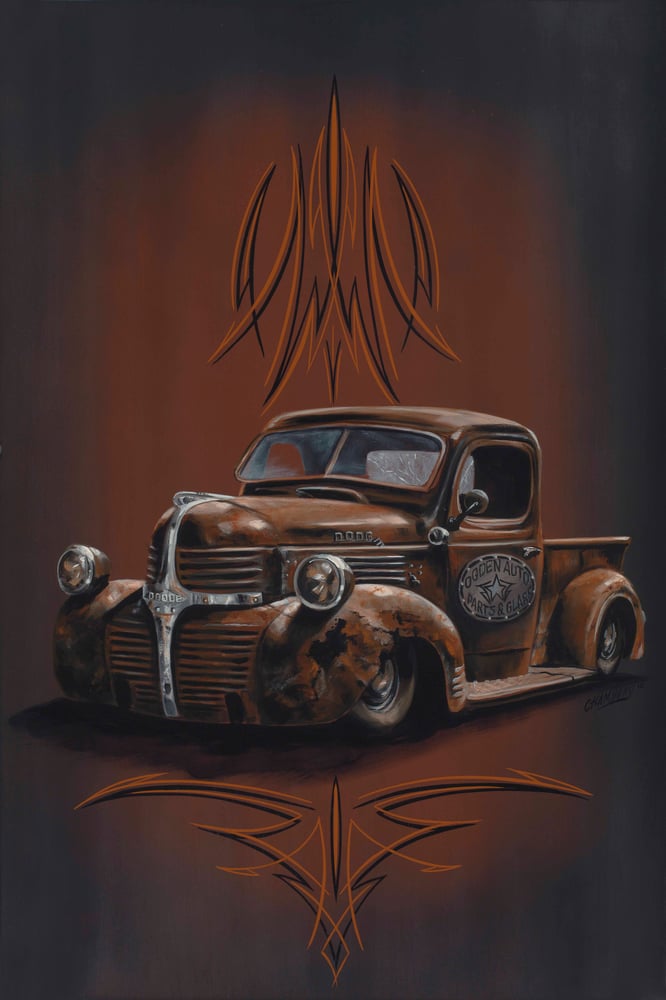 Image of 46 Dodge Rat / Metal Print