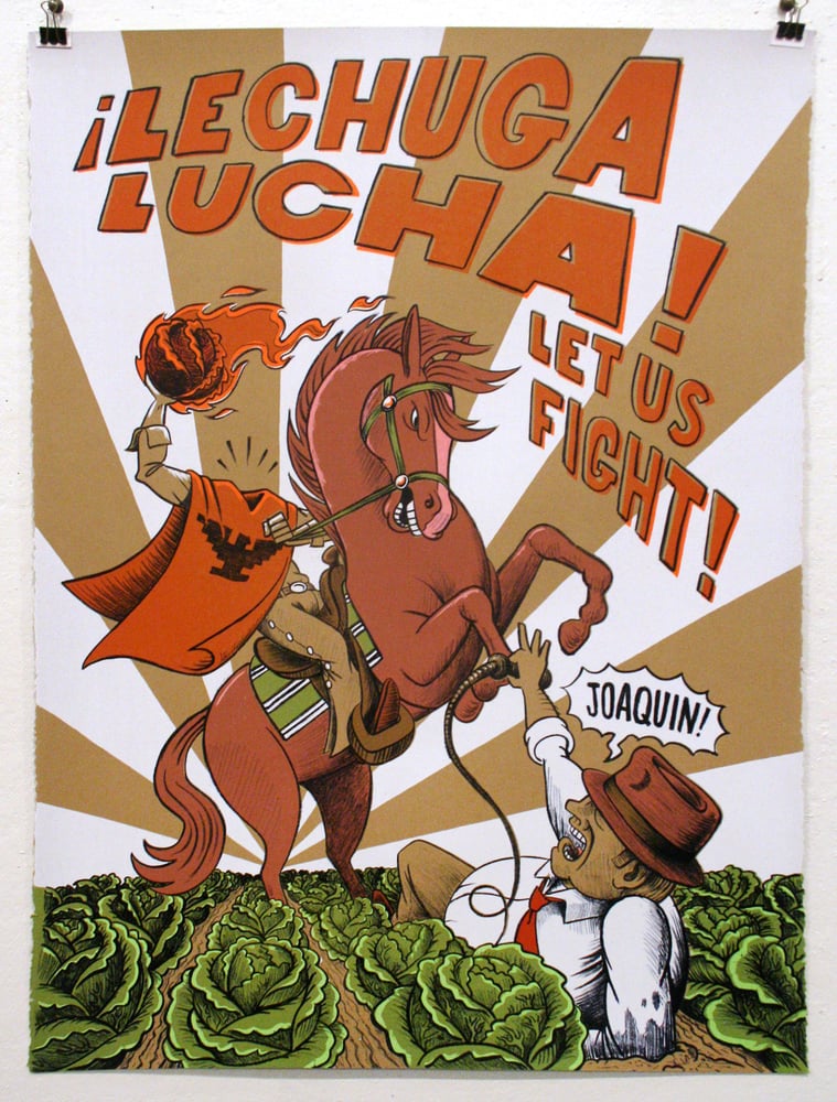 Image of "Lechuga Lucha" by Eric Garcia